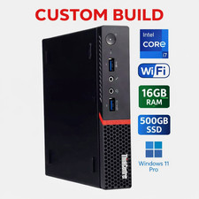 Lenovo M700 Tiny Mini Computer PC Core i7 16GB 500GB SSD Windows 11 Pro - WIFI picture