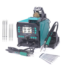 YIHUA 992D-II Precision Soldering Station Kit C210/C245 Hot Air Rework Station picture