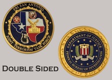 FBI San Antonio Joint Terrorism Task Force Challenge Coin J#1 picture