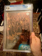 Absolute Batman Annual #1 CGC 9.6 2nd Print FOIL Daniel Warren Johnson DWJ 2026 picture