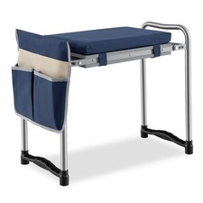 2-in-1 Garden Kneeler and Seat with Foam Pad & Tools Pouch, Portable Stool picture