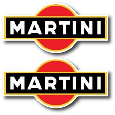 2X MARTINI DECAL STICKER 3M US MADE TRUCK CAR VEHICLE WALL RACING MOTORSPORT picture