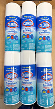 Lot of 6 Clorox Fabric Sanitizer Spray Lavender Scent 14oz Each Soft Surfaces picture