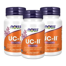 3 x NOW UC II Type II Collagen with Undenatured Type II Collagen 60 Veg Caps picture