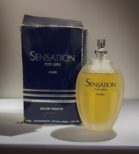 Sensation For Men Paris  Eau De Toillet 3.3fl Oz 100ml‼️Damge Box,‼️ picture