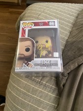 EDGE SIGNED FUNKO WITH JSA WWE AEW PLUS 1 MYSTERY ITEM picture