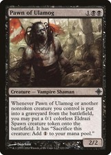 Pawn of Ulamog x1 Rise of the Eldrazi MTG Magic the Gathering Black Vampire Card picture
