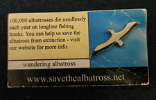Albatross Pin RSPB Save the Albatross picture