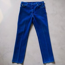 Vintage Levi's 509 Mens 34x32 Blue Jeans Orange Tab USA Made Straight Denim picture
