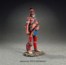 W Britain - Shawnee Indian Warrior, 1750-80 #16174 picture