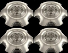 2003-2009 Toyota 4Runner 69430 17x7.5 6 Spoke Aluminum Wheel Center Caps SET picture