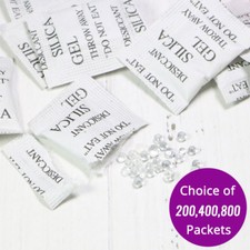 Wholesale 1 Gram 1g Non-Toxic Silica Gel Packet - Desiccant - Dry Pack picture