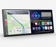 LAMTTO RC32 11in 2 DIN Touchscreen w/ Wireless CarPlay, Android Auto, GPS picture