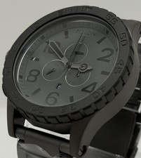 NEW Authentic NIXON Watch Mens 51-30 CHRONO Gunmetal A0831062 picture