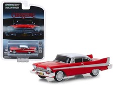 Greenlight 44840B 1/64 1958 Plymouth Fury Red with White Top 