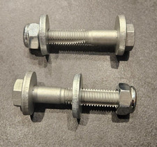2 x Tesla Model S X Rear Toe Link Arm Cam Bolt Nut Washer 2012-2021 Part 2007061 picture