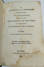 1839 The Convention of Drunkards Satirical Essay Social Organizations Temperance picture