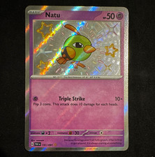 The Pokémon Company Natu 151/091 SV Paldean Fates Common Reverse Holo EN picture
