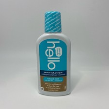 hello Peace Out Plaque Natural Mint Mouthwash 16 fl oz picture