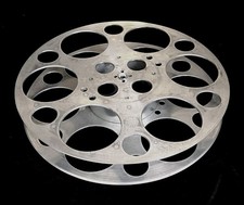 Vntg Goldberg Bros  70mm Cast Aluminum 4200' House Reel -FREE SHIPPING picture