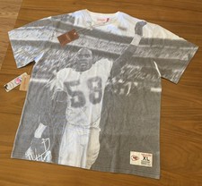 Mitchell & Ness NEW Derrick Thomas KC Chiefs T-Shirt Mens XL AOP 4th & Goal picture