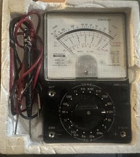 Vintage Claricon 76-895 Analog Multitester VOM w/ Box & Probes - TESTED WORKING picture