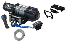 KFI 4500lbs UTV Winch Wide & Mount 101790 Kit 2020-2026 Polaris RZR PRO XP 4 picture