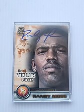 RANDY MOSS Hand-Signed Autographed 2000 Pacific Crown Royal #14 W/COA (VIKINGS) picture