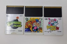 BOMBERMAN 93 94 lot NEC PC Engine HuCard Only Japan *US Seller* *Works* picture