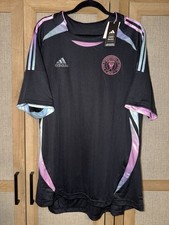 Adidas Inter Miami x Audi F1 Teamgeist Jersey Black Pink Men's XL NWT KW4783 picture