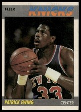1987-88 Fleer #37 Patrick Ewing picture