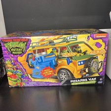 New Teenage Mutant Ninja Turtles TMNT Mayhem PizzaFire Van Playmates Pizza Fire picture