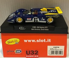 Slot Car Slot.It Ca51B Ferrari 512M #6 24H Daytona 1971 Sunoco M.Donohue-D.Hobbs picture