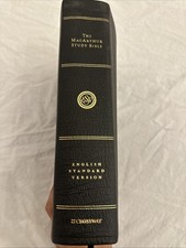 The MacArthur Study Bible, Black Calfskin Leather (2016 ESV Text Version) picture