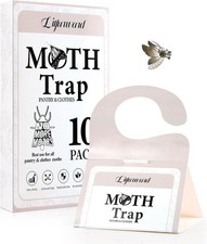 Pantry Moth Traps - Extra Strength Hanging Clothes Clothing Moth Traps picture