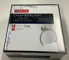 Delta CML46-DN-R Wall Mount Round Towel Ring in Brushed Nickel picture