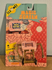 VTG PEE-WEE'S PLAYHOUSE Matchbox 1988 New Sealed MAGIC SCREEN picture