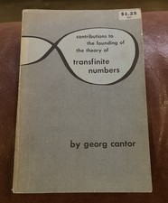 CONTRIBUTIONS TO THE FOUNDING OF THE THEORY OF TRANSFINITE NUMBERS Georg Cantor picture