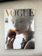 vintage vogue italia April 2005 Gemma ward steven Meisel no 656 picture