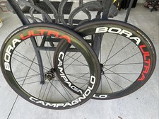 Campagnolo Bora Ultra  Carbon Tubular Wheelset 700c Rim Brake + Continental Tire picture