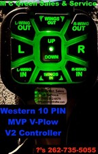 V2 PREMIUM WESTERN 10 PIN SNOW PLOW PROGRAMMABLE CONTROLLER MVP V PLOW USA MADE picture