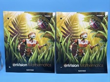 Savvas enVision Mathematics Grade 6 Student Volume 1 & 2 - 6th Grade Math NEW picture