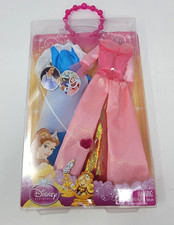 Disney Sparkle Princess Doll Clothes Belle Beauty & Beast T7235 Mattel 2010 picture