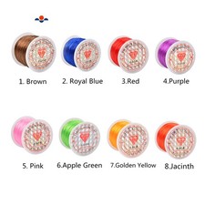 Strong & Stretchy Crystal String Elastic Thread Beading Bracelet Cord Size 0.8mm picture