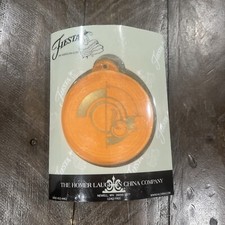Fiesta Ware HLCCA 2017 Member Ornament Tangerine Exclusive Limited Edition USA picture