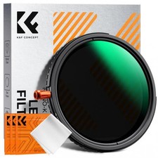 K&F CONCEPT 3 in1 Variable ND2-32 & Black Diffusion Mist Effect 1/4 & CPL Filter picture