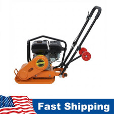 7HP Plate Compactor Rammer 212CC Gas Engine 4200lbs Compaction Force Jack Tamper picture