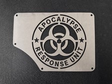 M998 HMMWV  Humvee rear side inlay insert accents stainless steel pair Apoc. picture