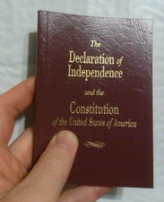 Pocket Size United States Declaration Of Independence & Constitution Of The USA picture