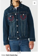 true religion - Ladder Stitch Denim Jacket picture